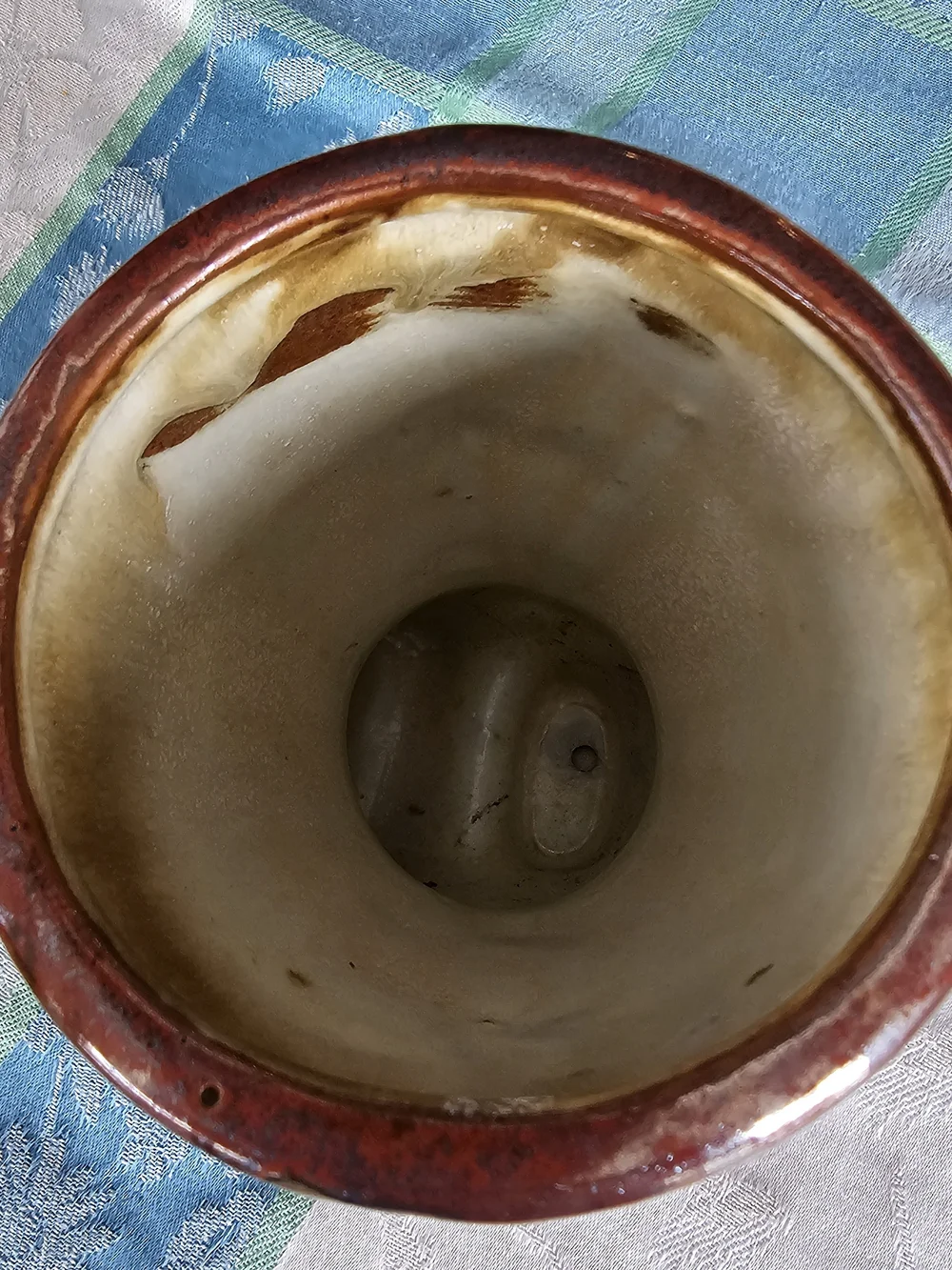 Upcycled Boot Mug Planter Canyon River